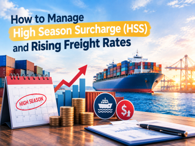 How to Manage High Season Surcharge (HSS) and Rising Freight Rates